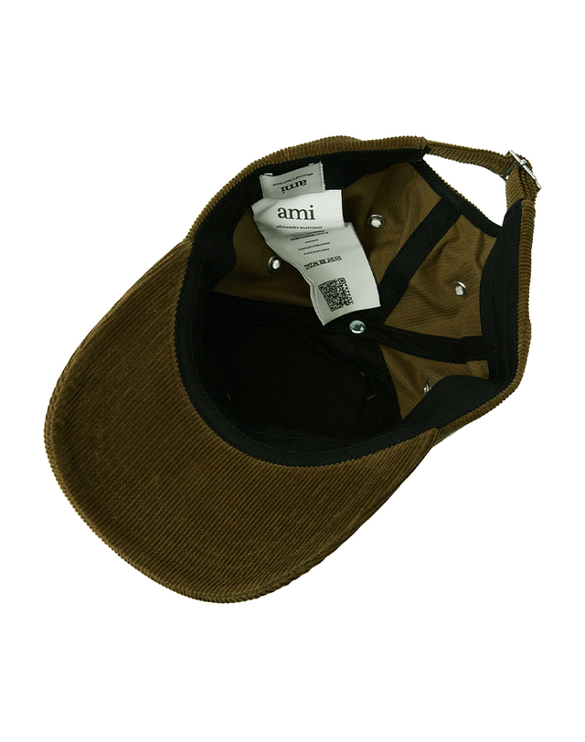 아미 26FW 아미 코듀로이 캡모자 UCP265 CO0089 298 (남여공용) 착용컷