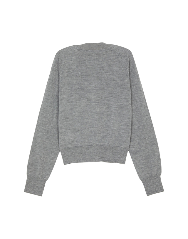 아미 26FW 아미 [EXCLUSIVE] 여성 가디건 FKC386 KN0039 0504 착용컷