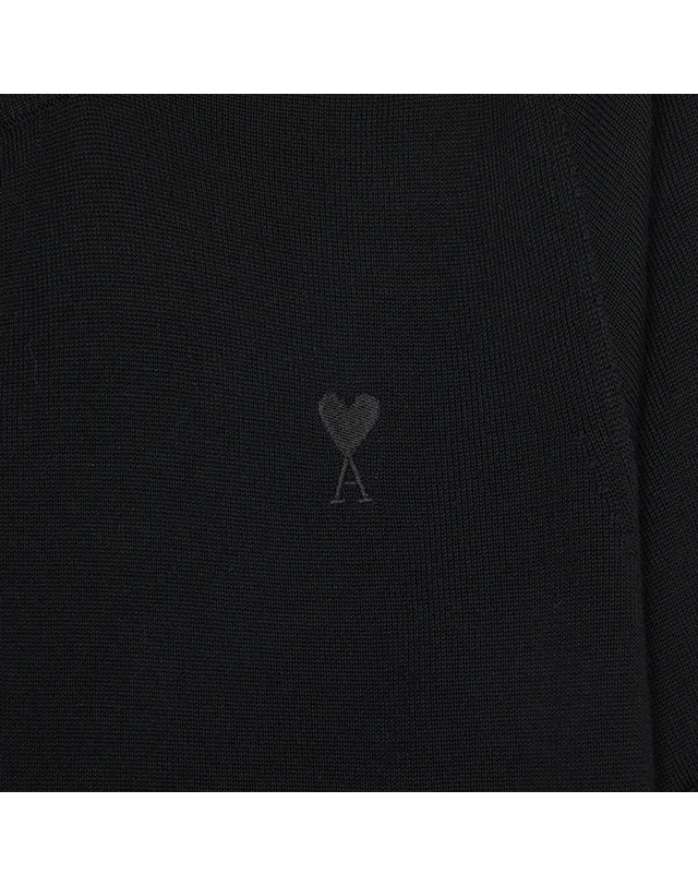 아미 26FW 아미 [EXCLUSIVE] 여성 반팔 가디건 FKC387 KN0039 0180 착용컷