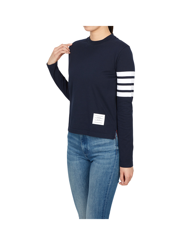 톰브라운 26FW 톰브라운 여성 긴팔티셔츠 FJS103G 07862 415 착용컷