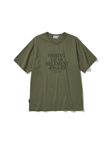 앵글러 그래픽 반팔티 (KHAKI)