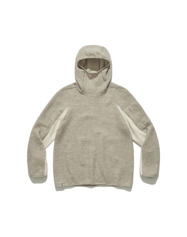 아미 워머 후드티 (BEIGE)