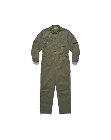 피그먼트 점프수트 (KHAKI)