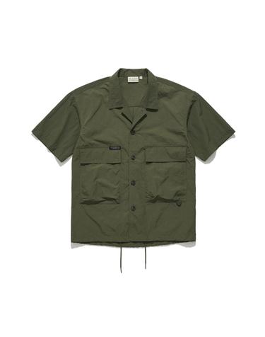 트레일 포켓 반팔셔츠 (KHAKI)