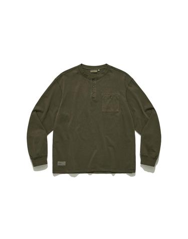 더블린 헨리넥 긴팔티 (KHAKI)