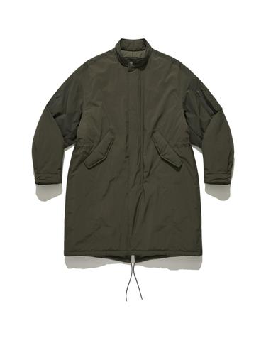 폴리 필드 패딩 야상 (KHAKI)