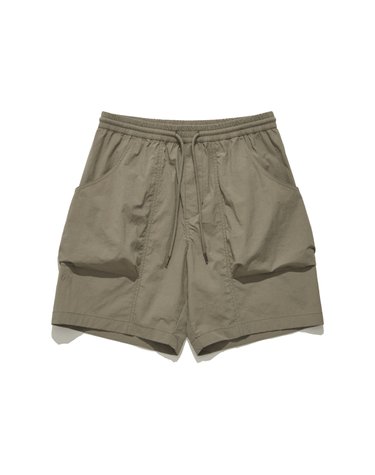 스트링 컴피 숏팬츠 (L KHAKI)