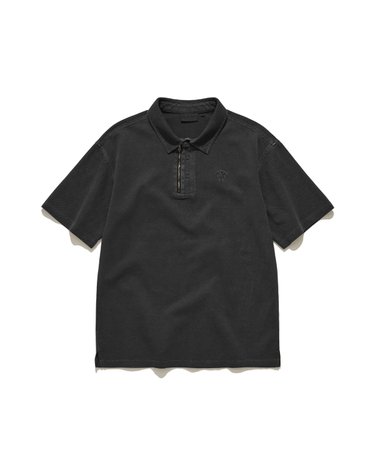 피그먼트 메탈 PQ 반팔티셔츠 (BLACK)