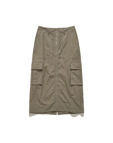 여성 필드 카고 스커트 (L KHAKI)