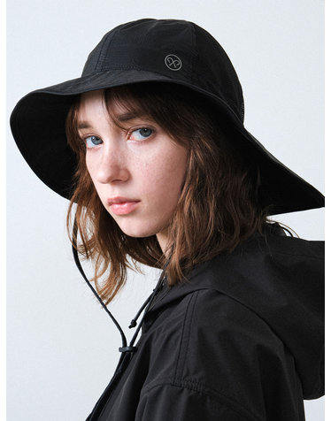 쿨 UV 메쉬 사파리캡 (BLACK)