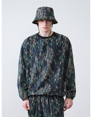 프로텍트 메쉬 맨투맨 (WOOD CAMO)