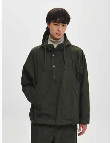 라이언 후드 아노락 자켓 (KHAKI)