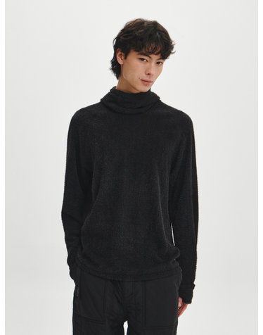 컴포트 히팅 후드티 (BLACK)