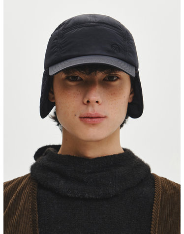 히팅 패딩 캠프캡 (BLACK)