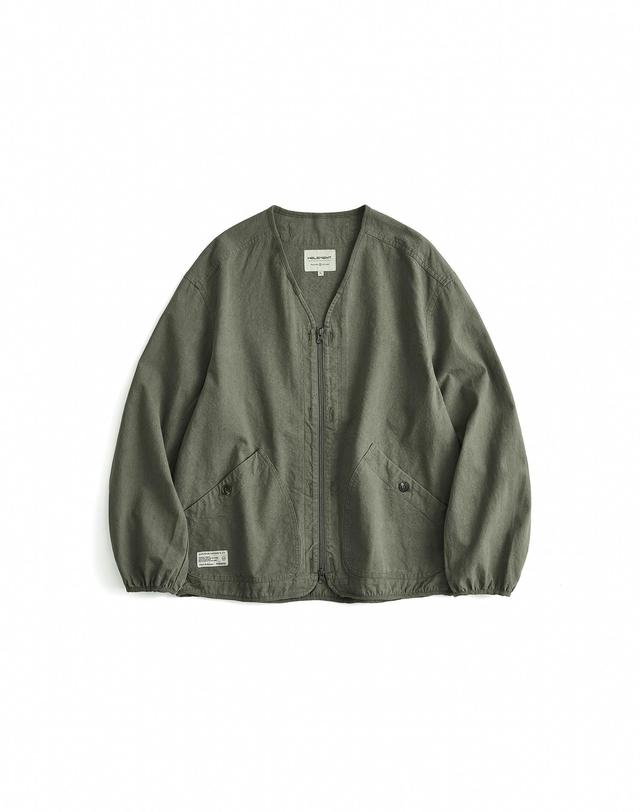 힐리먼트 워시드 릿지 자켓 (KHAKI) 착용컷