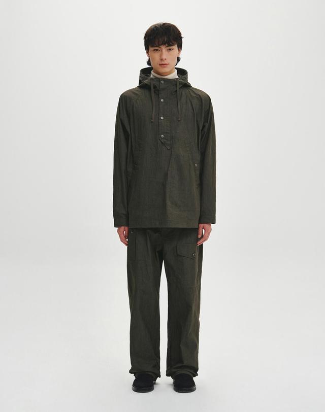 힐리먼트 라이언 후드 아노락 자켓 (KHAKI) 착용컷