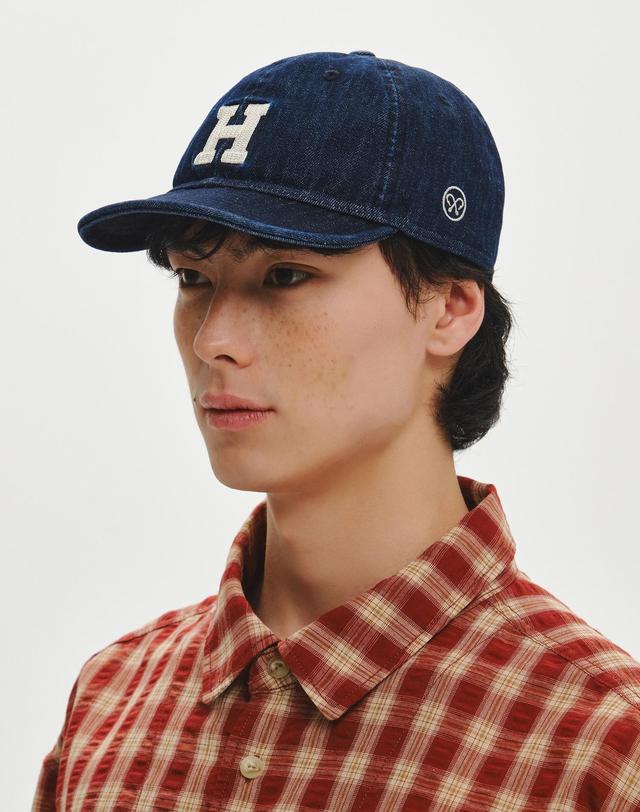 힐리먼트 인디고 데님 볼캡 (INDIGO) 착용컷