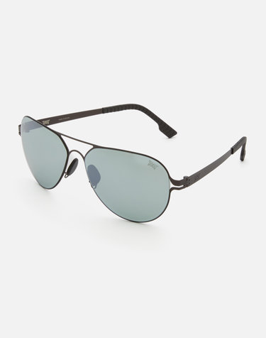 [★쿠폰 프로모션★][한정수량 LF몰단독][PXG 공식]SLIM TWO-BRIDGE AVIATOR SUNGLASSES (MATT BROWN)