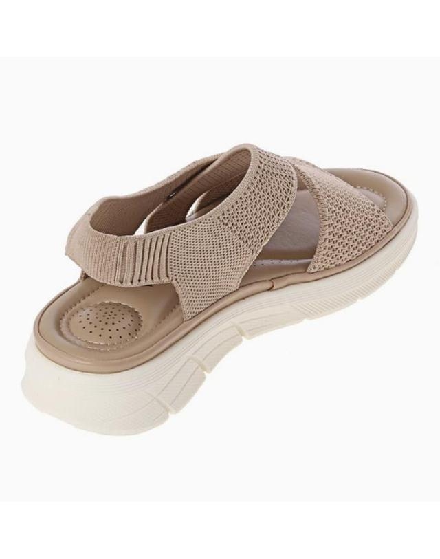 바이네르 [공식] 바이네르 여성 샌들 9XF1 beige 착용컷