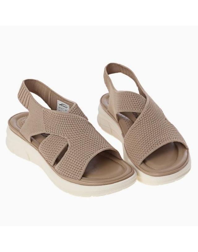 바이네르 [공식] 바이네르 여성 샌들 9XF1 beige 착용컷