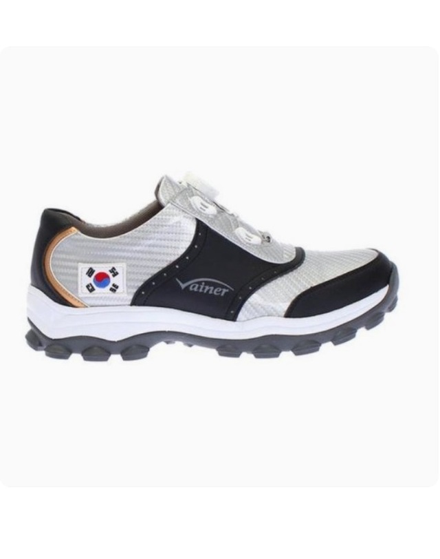 바이네르 [공식] 바이네르 여성 골프화 3X99 흑색 착용컷