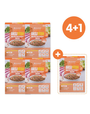 4+1   골드로니 매일맘마 오리 1.2kg    240gx5p