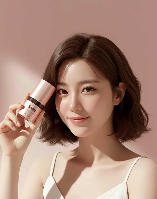 슈퍼밀리언헤어 슈퍼밀리언헤어 파운데이션 12g 블랙 착용컷