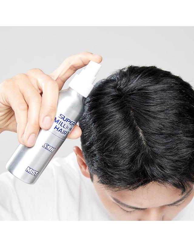 슈퍼밀리언헤어 슈퍼밀리언헤어 전용미스트 165ml 헤어스프레이 착용컷