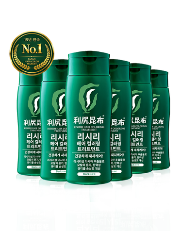 리시리 헤어 컬러링 트리트먼트 200g 6개