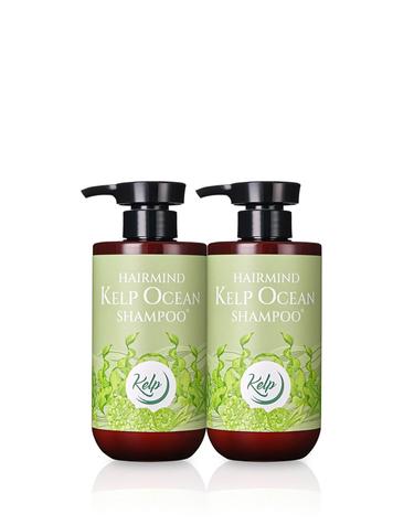 [식약처 인증] 헤어마인드 캘프 오션 샴푸 500ml 2개 / 탈모증상완화 기능성 약산성 민감성 두피
