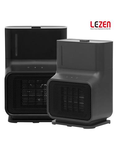 [르젠] 가정용 온풍기 PTC 가습 전기히터 (그레이/블랙) LZH-HP50