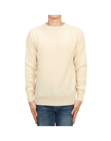 할리 오브 스코틀랜드 쉐기독 남성 니트 M3834 7 CREAM