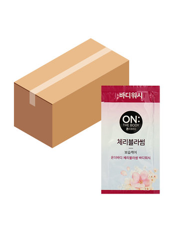 엘지 온더바디 플라워 체리블라썸 바디워시 8mlX100개(파우치)
