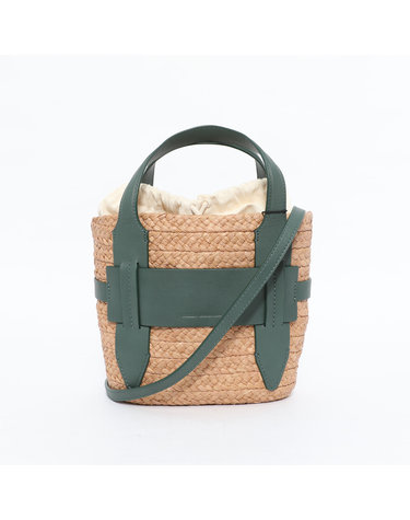 [국내신상]헬렌카민스키 리파리 S 여성 토트백 BAG52276 NOUGAT EMERALD