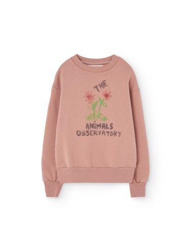 TAO 타오 25FW 아동 맨투맨 Flowers Dusty Coral Bear Sweatshirt F25031-067-DX