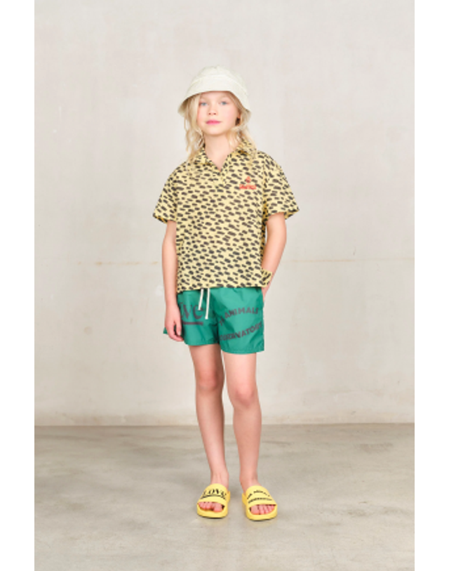 타오 키즈 타오 TAO 타오 25SS 아동 수영팬츠 PUPPY KID SHORTS S25057_188_BV 착용컷
