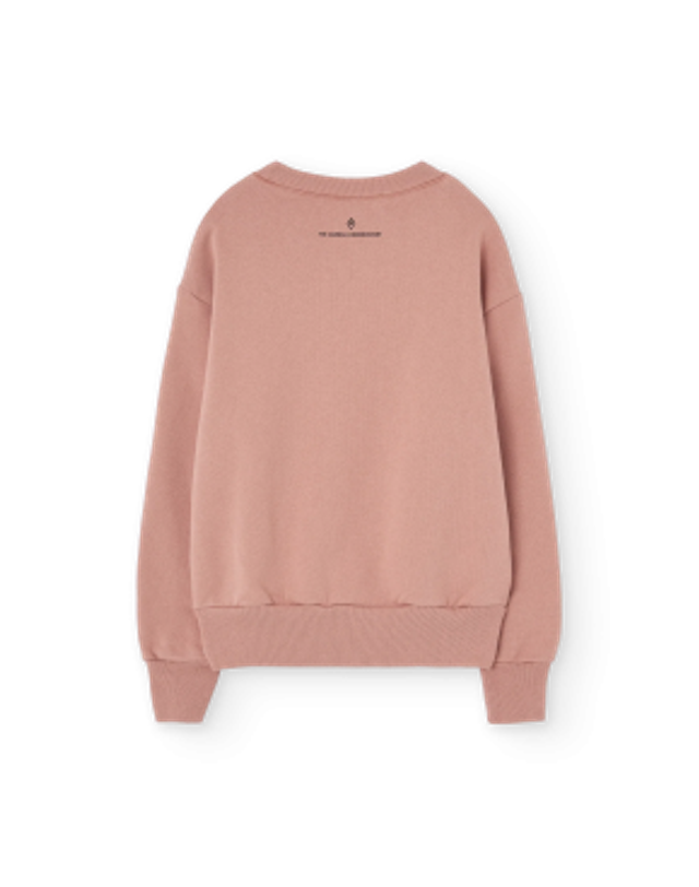 타오 키즈 타오 TAO 타오 25FW 아동 맨투맨 Flowers Dusty Coral Bear Sweatshirt F25031-067-DX 착용컷