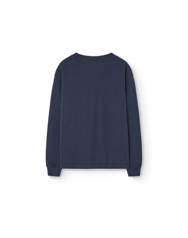 타오 키즈 타오 TAO 타오 25FW 아동 긴팔티셔츠 Navy Aries Long Sleeve T-Shirt F25027-024-GE 착용컷
