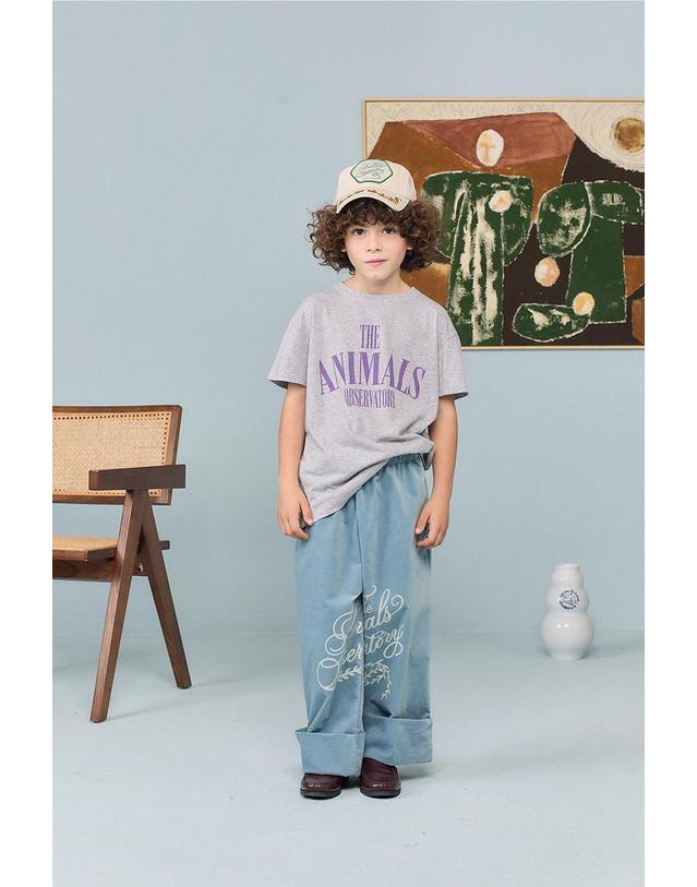 타오 키즈 타오 TAO 타오 26FW 아동 티셔츠 PUPFISH KID T-SHIRT F26100-208-DW 착용컷