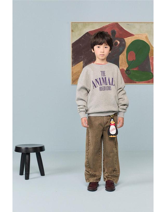 타오 키즈 타오 TAO 타오 26FW 아동 맨투맨 KILLIFISH WARM KID SWEATSHIRT F26110-208-DW 착용컷