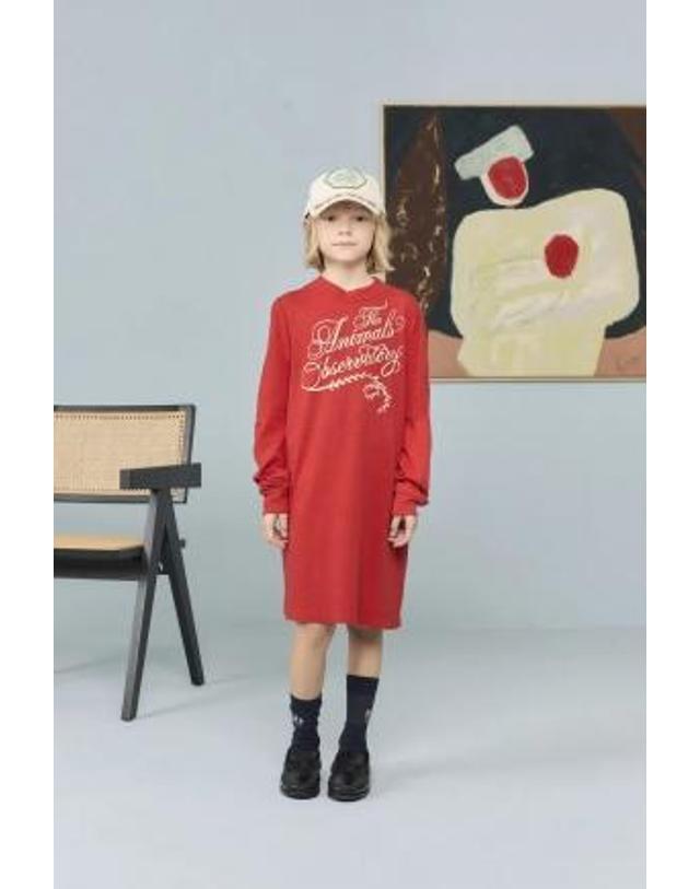 타오 키즈 타오 TAO 타오 26FW 아동 원피스 BUG KID DRESS F26135-185-EV 착용컷