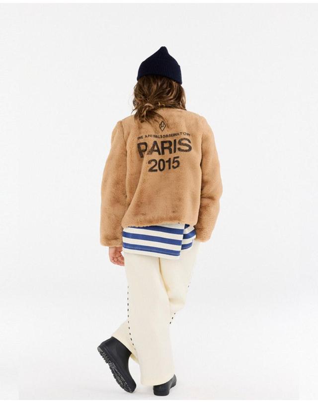 미니로디니 TAO 타오 25FW 아동 퍼 자켓 OKAPI KID JACKET F25072-265-EE 착용컷