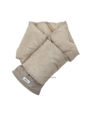 [난가] FW25 공용 라이트 다운 머플러 NA2243 3C301 BEG
