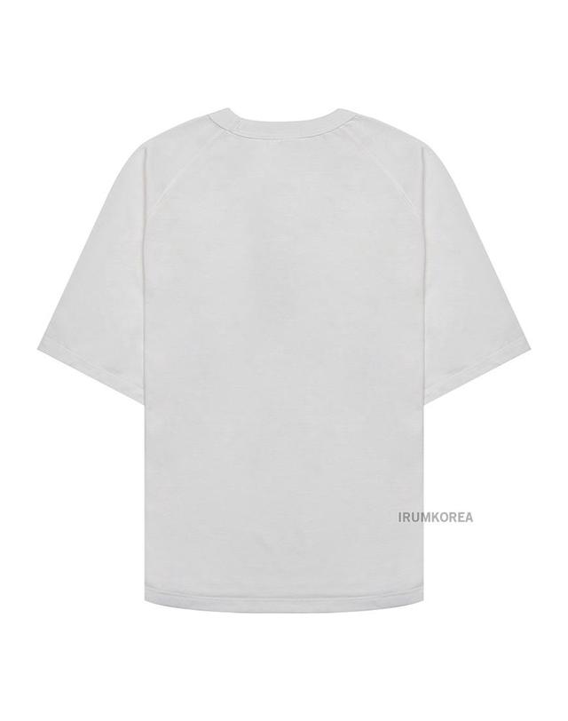 난가 [난가] SS25 남성 드라이 믹스 티셔츠 N2500 1M514 A WHT 착용컷