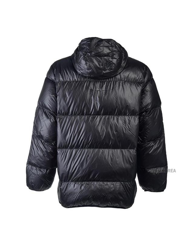 난가 [난가] FW25 남성 마운틴 로지 후드 패딩 NW2441 1A802 BLK 착용컷