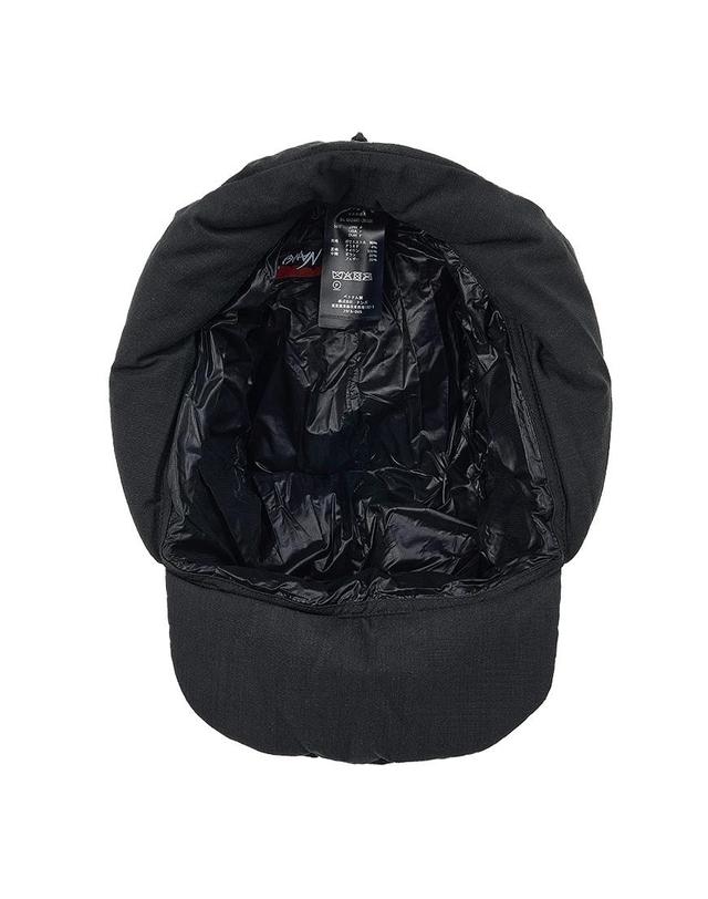 난가 [난가] FW25 공용 히녹 립스탑 이어플랩캡 NA2441 3B101 BLK 착용컷