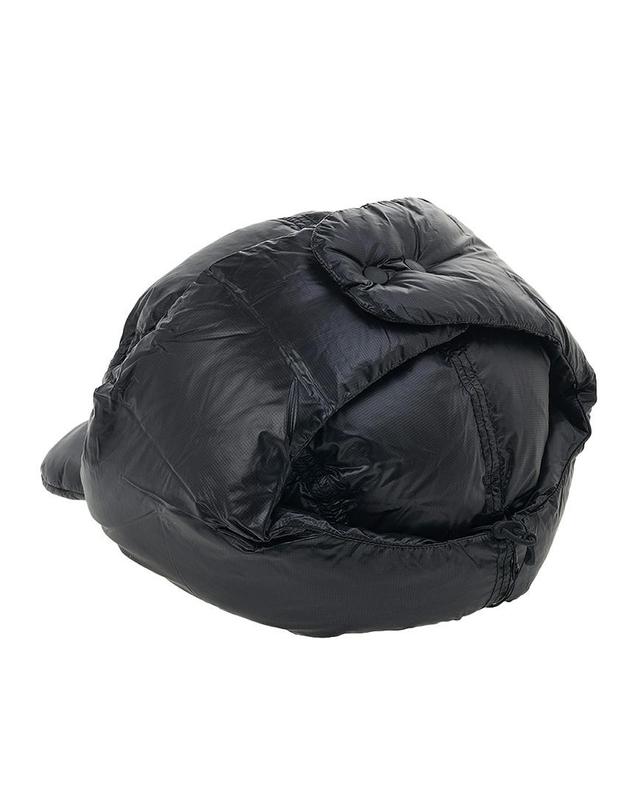 난가 [난가] FW25 공용 마운틴 로지 이어플랩캡 NA2441 3B001 BLK 착용컷