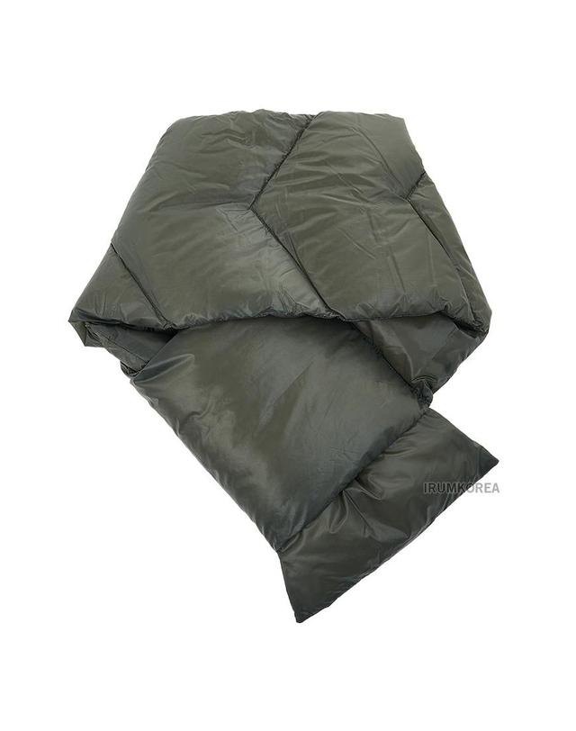 난가 [난가] FW25 공용 라이트 다운 머플러 NA2243 3C301 KHA 착용컷
