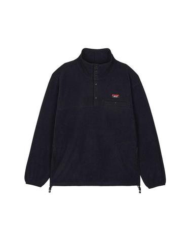 [난가] FW26 에어 웜 플리스 탑 티셔츠 N2530 1P111A BLK