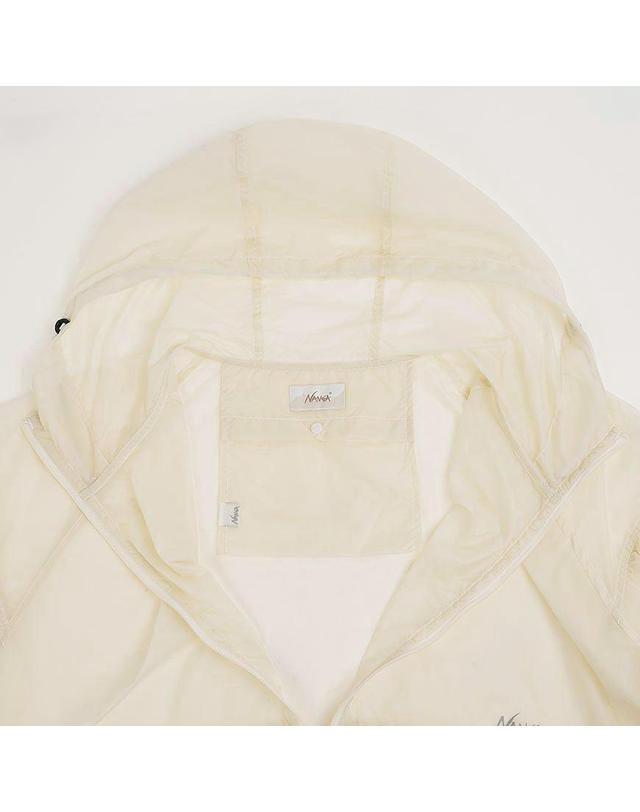 난가 [난가] SS26 여성 쉬어 자켓 N2611 1A013B WHT 착용컷
